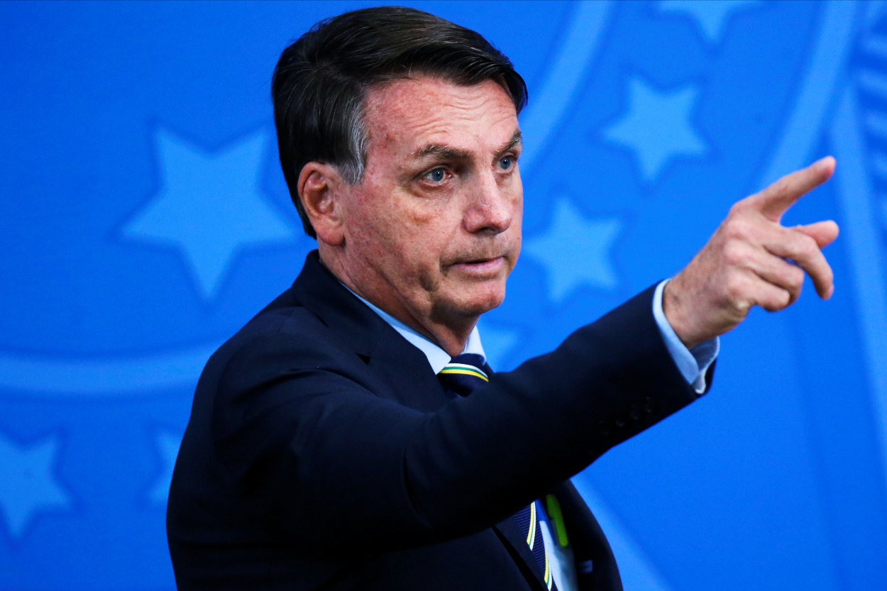 Brazil's President Jair Bolsonaro 