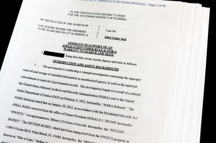 Justice Department Submits Revised Inventory List of Mar-a-Lago Documents Amid Donald Trump's Planted Evidence Claims