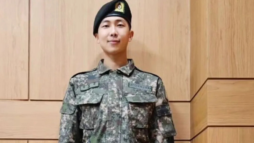 Namjoon RM reveals end of his Military Service return BTS