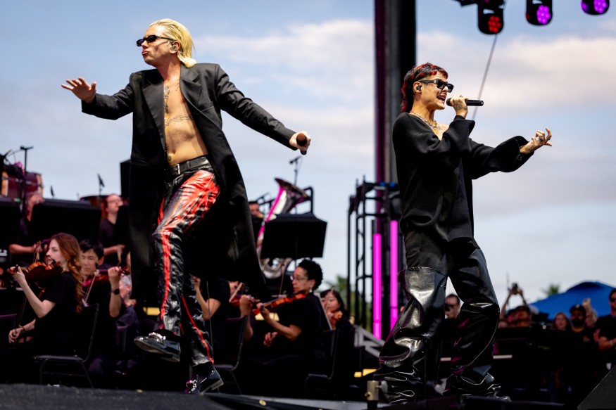 Latinos at Coachella 2025 Ca7riel and Paco Amoroso