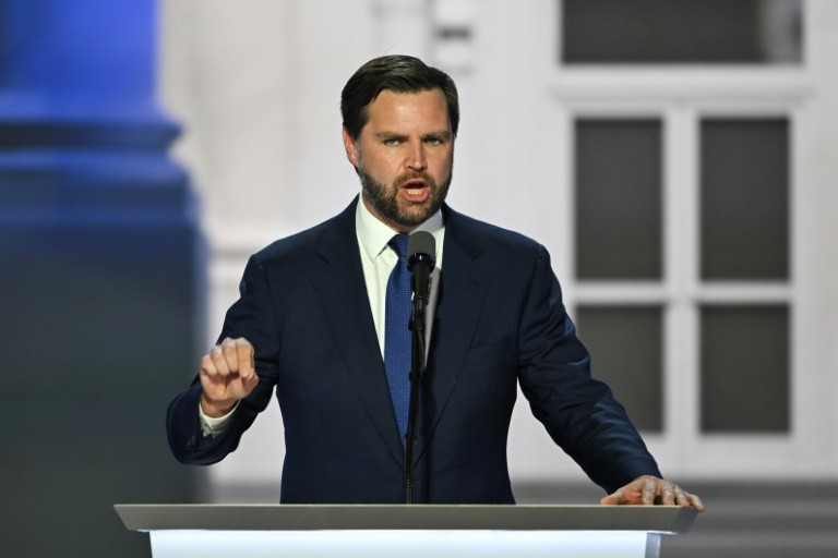 Vice-presidential candidate JD Vance