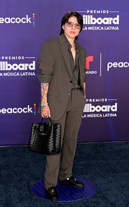 Latin Billboard 2025 Blue Carpet Maciel Michelle