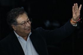 Colombian president Gustavo Petro