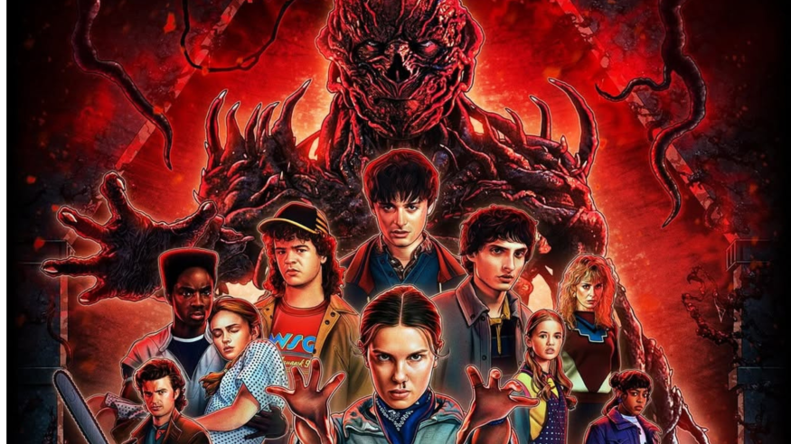 Stranger Things 5 poster by Kyle Lambert