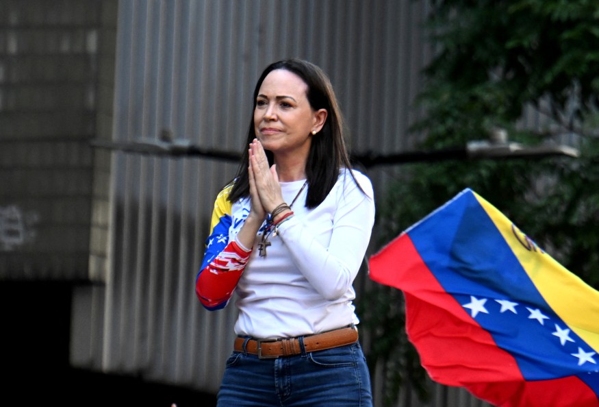 maria corina machado reappears in venezuela