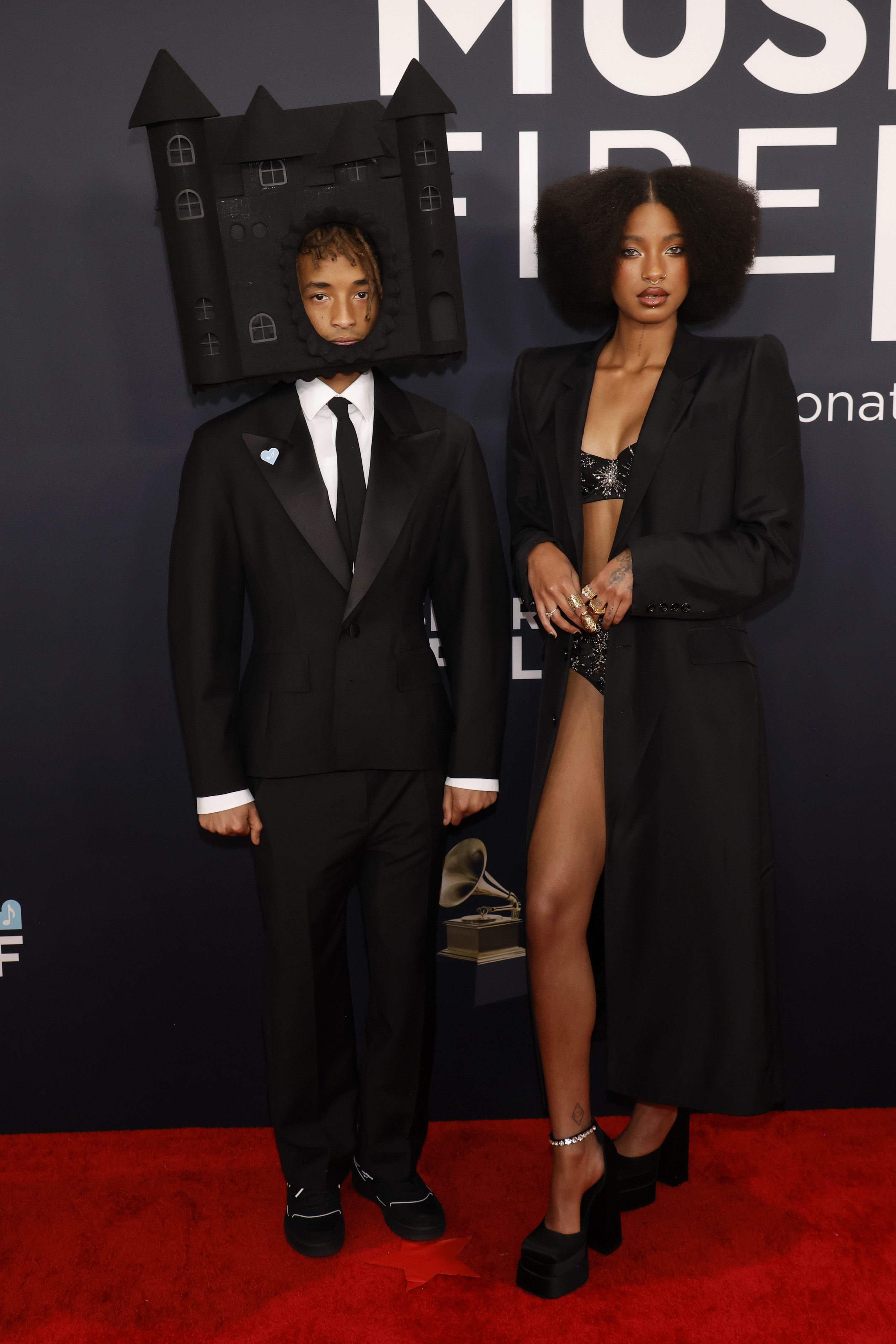 Jaden Smith y WIillow Smith Grammys 2025