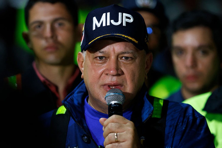 Venezuela's Interior and Justice Minister Diosdado Cabello