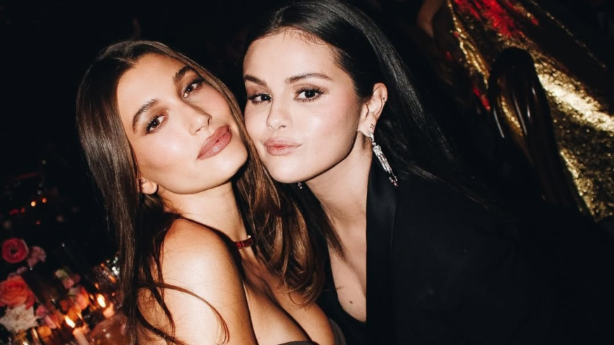 Selena Gomez and Hailey Bieber