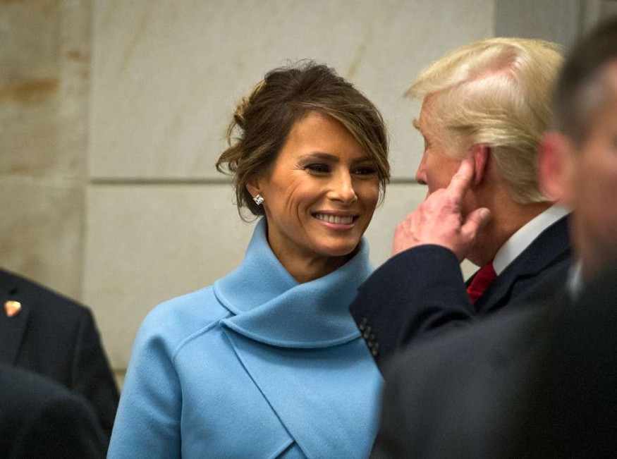 Melania Trump and Donald Trump