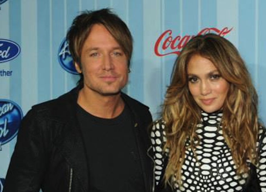 Keith Urban and Jennifer Lopez