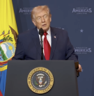 Trump at the Shield of the Americas Summit