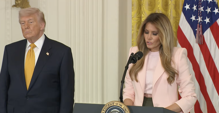 Donald Trump and Melania Trump